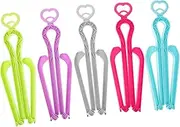 EXQUIMEUBLE 5Pcs Foldable Boot Shapers for Women Boot Holders to Maintain Shape Prevent Slouching Versatile Storage for Tall Boots Stylish Functional