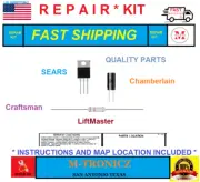 REPAIR KIT LOGIC BOARD Chamberlain Model # 139.53664SRT 14LG0607B 14PC424E