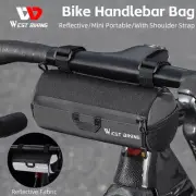 Bicycle Handlebar Bag Shoulder Bag Bike Bag Storage Bag for Bike Cycling Travel