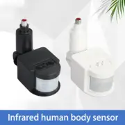 DC12V/24V AC85-265V Motion Sensor PIR Infrared Move Detector LED Light Switch