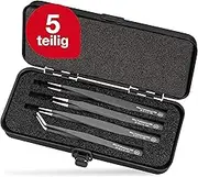 Wiha 32349 Professional ESD SMD Tweezer Set, 4 Piece