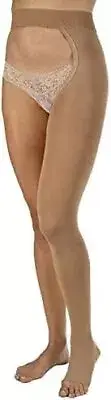 Jobst Relief Open Toe Chap Style Left Leg - 30-40 mmHg Black X-Large