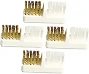 Healeved 4pcs Nail Drill Cleaning Brush Home Manicure Salon Nail Dust Cleaner