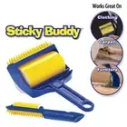 2Pcs Reusable Sticky Tool Picker Cleaner Lint Roller Pet Hair Remover Brush