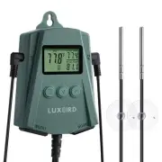 Reptile Thermostat Controller (250w Per Outlet), Digital Thermostat for Turtl...