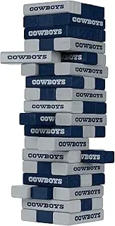 FOCO NFL Unisex-Adult NFL Team Logo Stackable Blocks Game