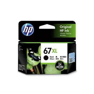 HP㊣原廠墨水匣3YM57AA (67XL) NO.67XL 黑色高容量(約可印240頁) 適用HP Envy Pro 6020/6420 AiO/Deskjet 1212/2332/2722/ 2723/Deskjet Plus 4120表機墨水夾