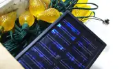 Home Yeollow Solar String Lights 30 LED Lights AND Solar Panel New