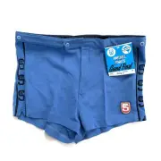 Vintage Sturt Double Blues SANFL Football Shorts Size 42 New Deadstock