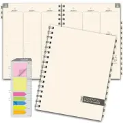 ESSENTIAL 2025 Monthly & Weekly Planner with Tabs, 8.5"x11": 14 Months (Novem...
