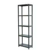 QLD NEW 5 Tier Plastic Shelving Unit Small