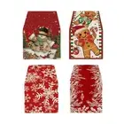 Rectangle Tablecloth Xmas Dining Room Seasonal Winter Christmas Table Runner