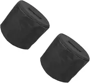 2pcs Oxford Cloth Winter Cover Full Coverage for Patio Fire Pit Outdoor Heater