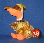 TY GLIDER the PREHISTORIC BIRD BEANIE BABY - MINT with MINT TAGS