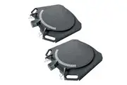 2PC Aluminum Wheel Alignment Turntable