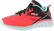 [Fila] Girl's Galaxia 3 (Little Kid/Big Kid) Diva Pink/Black/Aruba Blue 6.5 Big Kid M