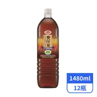 在飛比找PX Go! 全聯線上購優惠-【愛之味】麥仔茶-低糖 1480mlx12瓶