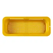 Retractable Drain Basket Over The Sink Multifunctional Grade PP Extendable Fruit Vegetable Washing
