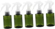 minkissy 5-pack 100ml Plastic Spray Bottle Set Trigger Fine Mist Sprayer One-hand Operation for Cosmetics Water