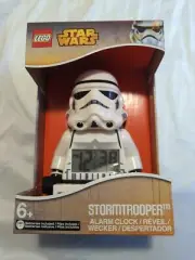 LEGO Star Wars Stormtrooper Alarm Clock Retired New In Box Mint Condition