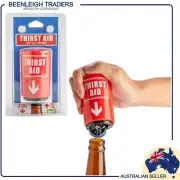 Thirst Aid PUSH DOWN TWIST TOP BOTTLE OPENER Brand New