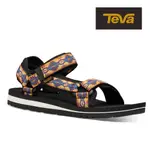 【TEVA】男 UNIVERSAL TRAIL 多功能經典運動涼鞋/雨鞋/水鞋-CTC峽谷圖騰藍橘 (原廠現貨)