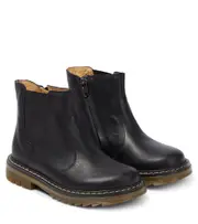 [Pom d'Api] Pom d'Api Sid Jodzip leather boots UK 11 black