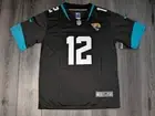 Travis Hunter #12 BLACK Jacksonville Jaguar 2025 Stitched Football Jersey Medium
