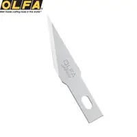 在飛比找ETMall東森購物網優惠-日本OLFA雕刻筆刀片5入銳角細工替刃XB157T(23°;