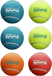 Outward Hound Squeaker Ballz Fetch Dog Toy, Small - 8 Pack