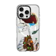 iPhone 16 Pro Clear Case MagSafe Compatible WAR IPHONE CASE BY SUE TSAI