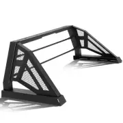 Fit 05-18 Toyota Tacoma Styleside Truck Bed Aluminum Mesh Chase Rack Roll Bar