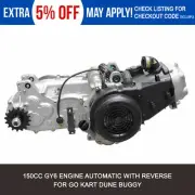 GY6 150cc Engine Motor ATV Quad Scooter Go Kart Buggy for Auto Clutch Reverse