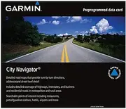 [Garmin] CityNav Europe NT MicroSD - GPS Navigation System for Europe - Road Maps & Points of Interest - Touchscreen Dashboard Mount - microSD Card Included
