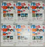 1975 HOSTESS UNUSED BOXES x6 NOLAN RYAN ROBIN YOUNT ROOKIE CARLTON - 18 CARDS
