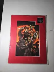 Maximo Vs Army of Zin Capcom Limited Collector's Edition Laser Art Cel! Rare!!