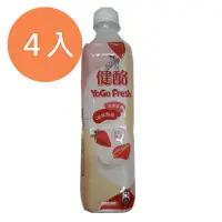 在飛比找蝦皮商城優惠-金車 健酪乳酸飲料 草莓酪酪 580ml (4入)/組【康鄰