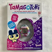 Tamagotchi Gen1 Original Virtual Reality Pet Bandai Namco Denim Patches NWT