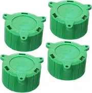 Alipis 4pcs Electric Car Charging Plug Cap Protective Plastic Cover for Trailer Connector Durable User Friendly Design Safe Reliable Charging for Various Environments