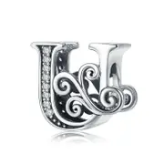 Diy Bracelet Beaded Accessories With Zircon Beads 26 Letters Style - U