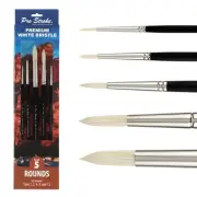 Creative Mark Pro-Stroke Premium Value Brush Set of 5 Rounds