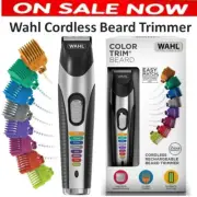 WAHL Beard Trimmer Mustache Stubble Cordless Rechargeable Hair Facial Shaver AU
