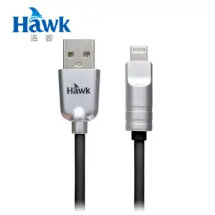 【Hawk 浩客】Hawk Lightning充電傳輸線25CM MFI(04-HMF134)