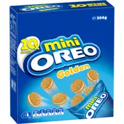 Oreo Mini Golden Cookies Multipack 10 pack