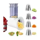 Slicer/Shredder Attachment for Kitchenaid Mixers, Cheese Grater & Vegetable C...
