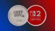 Nintendo Switch 2 Best Buy Coin Medallion New Sealed, NEVER OPENED