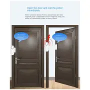 1Set Door Window Sensor Door and Window Burglar Alarms White O2N47240
