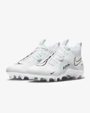 Nike Alpha Menace Varsity 3 (CV0586-109) White Men's Football Cleats 10