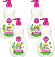 [dapple] Dish and Bottle Soap Fresh Citrus 16.9Oz - Pack of 4