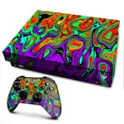 Xbox One X Console Skins Decal Wrap ONLY Mixed Colors